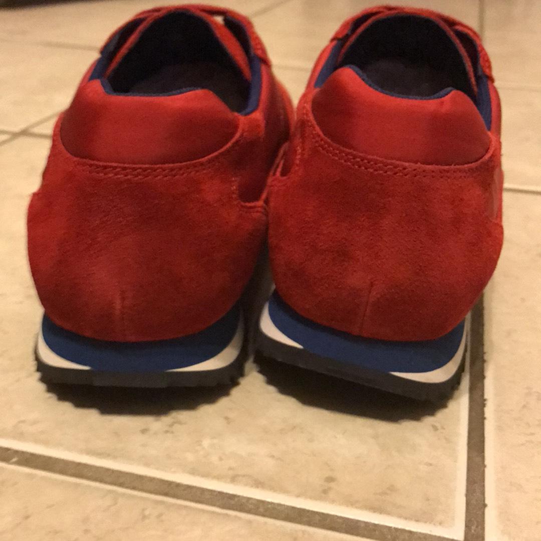 red prada mens sneakers